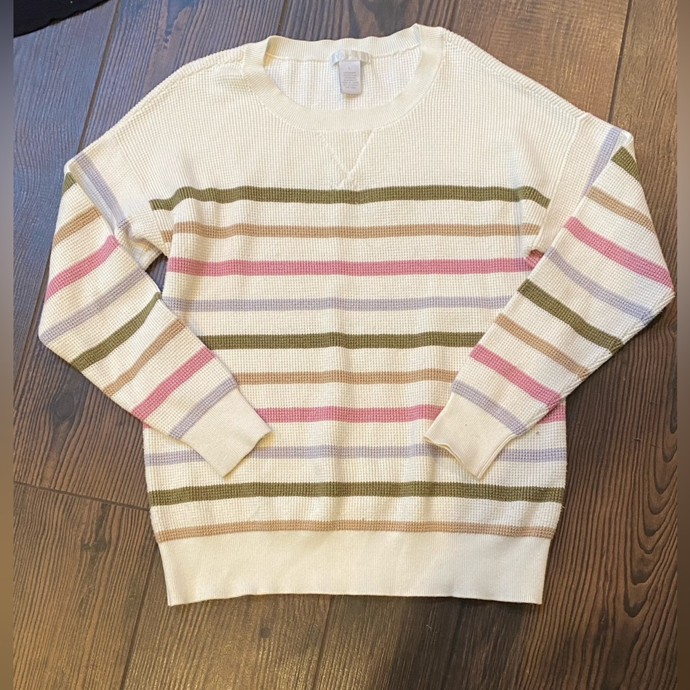 Design History Striped Sweater